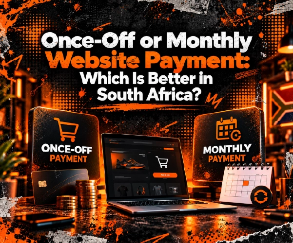 Once-off or monthly website payment: which is better in South Africa?